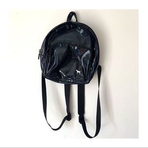 Victoria’s Secret PINK Dark iridescent back pack.